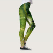 Kiwi Green Tie Dye New Leggings (Rechts)