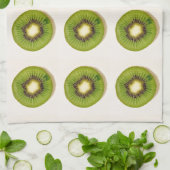 Kiwi Groen Fruit 4Keri Theedoek (Gevouwen)