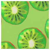 Kiwi groene pop kitsch stof (Close Up)