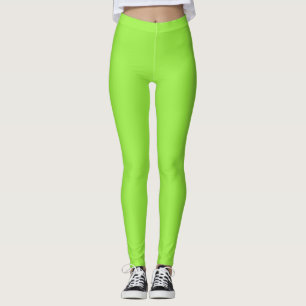 Kiwi Groene Solid Print Legging