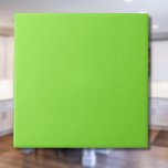Kiwi Groene Stevige Kleur | Klassiek | Elegant Tegeltje<br><div class="desc">Kiwi Groene Stevige Kleur | Klassiek | Elegant | Trendy | Stijlvol | Cadeau</div>