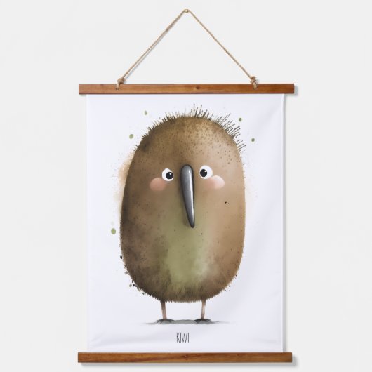 Kiwi Hangend Wandkleed (Voorkant)