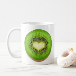Kiwi hart koffiemok