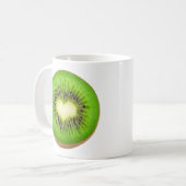 Kiwi hart koffiemok (Voorkant links)