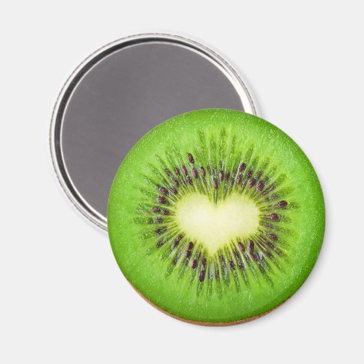 Kiwi hart magneet (Voorkant / Achterkant)