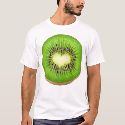 Kiwi hart t-shirt (Voorkant)