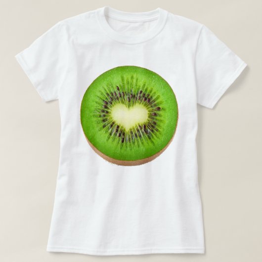 Kiwi hart t-shirt (Design voorkant)