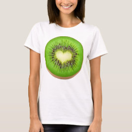 Kiwi hart t-shirt