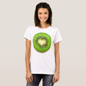 Kiwi hart t-shirt (Voorkant volledig)
