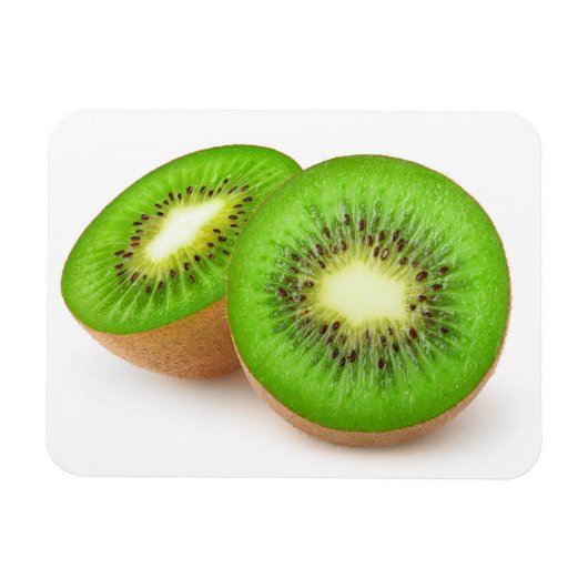 Kiwi helften magneet (Horizontaal)