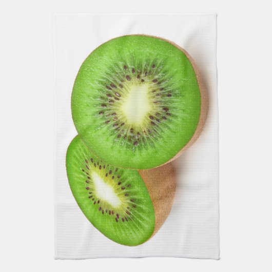 Kiwi helften theedoek (Verticaal)