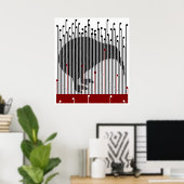 Kiwi in de Raupo, BULLRUSH Poster (Thuiskantoor)