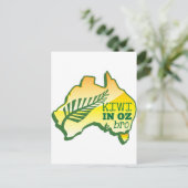 KIWI in OZ (Australië) BRO Briefkaart (Staand voorkant)