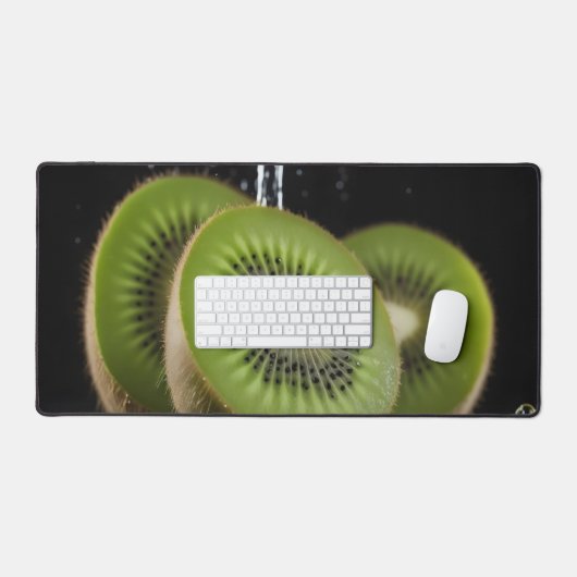 kiwi in water splash bureaumat (Keyboard & Muis)