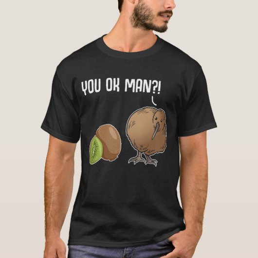 Kiwi Joke Bird Fruit Animal Kiwi T-shirt (Voorkant)