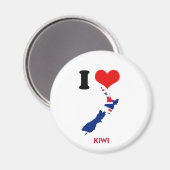 KIWI KAART MAGNEET (Voorkant / Achterkant)