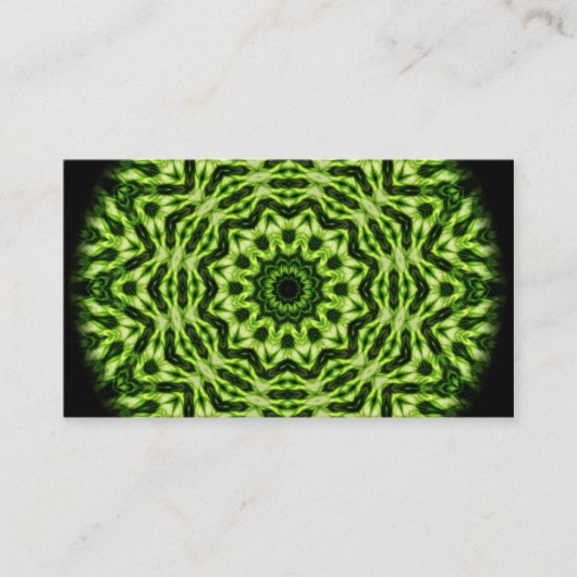Kiwi Kaleidoscope Visitekaartje (Voorkant)