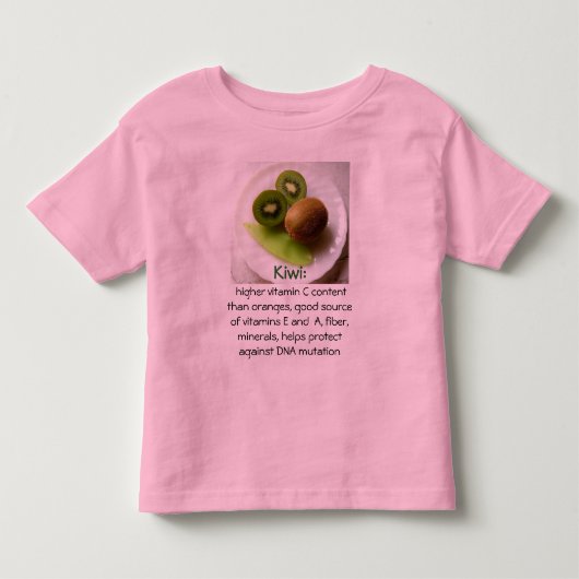 Kiwi kinder peuter shirt (Voorkant)