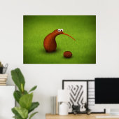 Kiwi Kiwi Poster (Thuiskantoor)