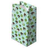 Kiwi Klein Cadeauzakje (Achterkant Gekanteld)