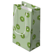 Kiwi Klein Cadeauzakje (Achterkant Gekanteld)
