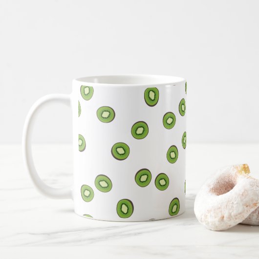 Kiwi Koffiemok (Met donut)