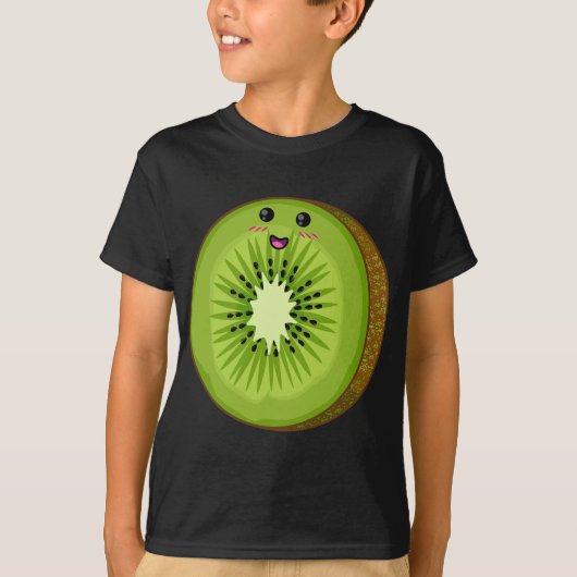Kiwi kostuum Voedsel Fruit Halloween Lazy Easy Cos T-shirt (Voorkant)