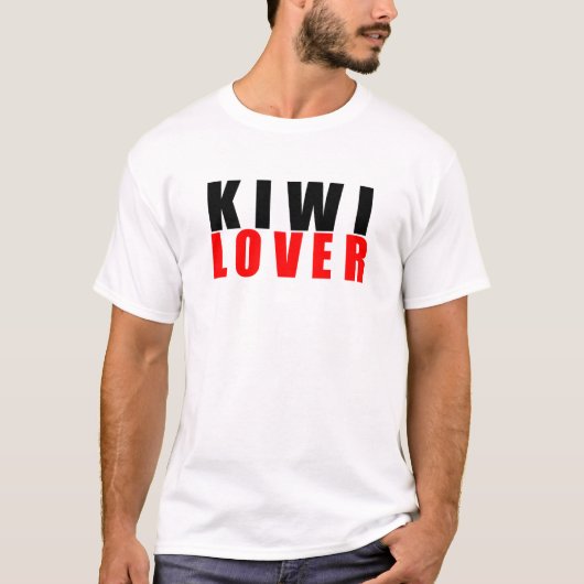 Kiwi-liefhebber T-shirt (Voorkant)