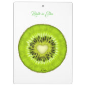 Kiwi Made in Eden klembord (Achterkant)