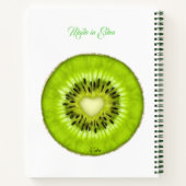 Kiwi Made in Eden notitieboek (Achterkant)