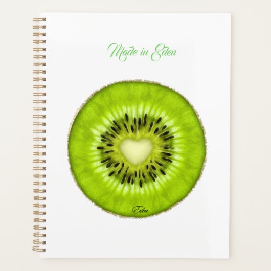 Kiwi Made in Eden Planner (Voorkant)