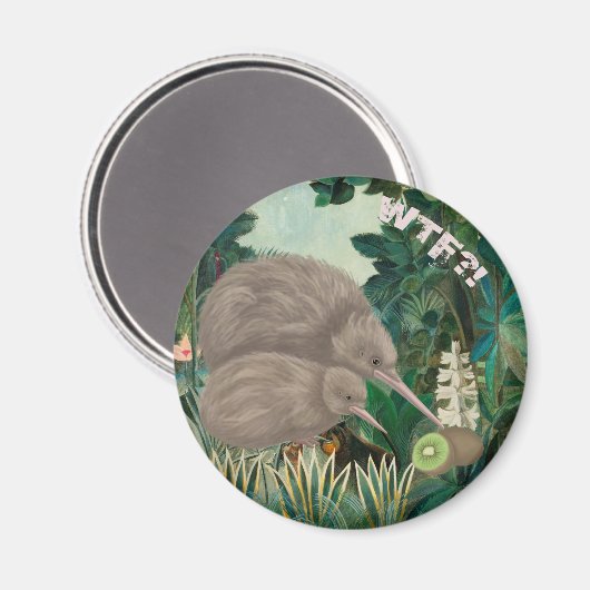 Kiwi Magneet (Voorkant / Achterkant)
