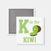 Kiwi Magneet (Voorkant / Achterkant)