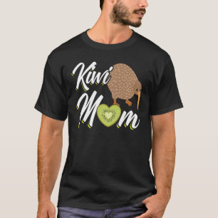 Kiwi Mam Nieuw-Zeeland Kiwi Bird Mama Moederdag T-shirt