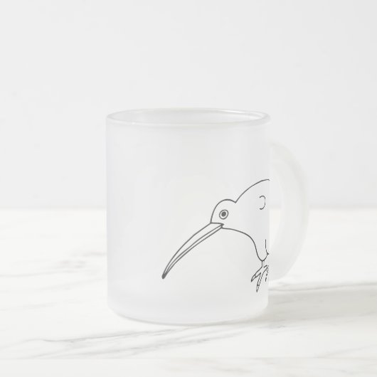 Kiwi Matglas Koffiemok (Voorkant rechts)