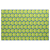 Kiwi met patronen stof (Yard (91,4 cm))