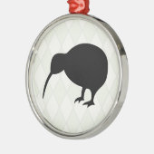 Kiwi Metalen Ornament (Links)