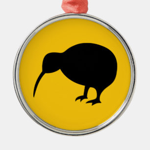 Kiwi Metalen Ornament