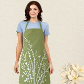 Kiwi Minimale Butterflies en Branches Schort