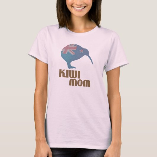 Kiwi Moeder Dames T-Shirt (Voorkant)