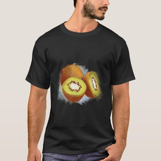Kiwi motif fruit kiwi t-shirt (Voorkant)