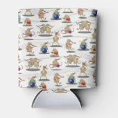 Kiwi Music Pattern Blikjeskoeler (Voorkant)