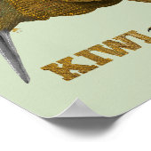 Kiwi N.Z. Bird Poster (Hoek)