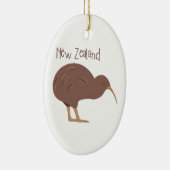 Kiwi New Zealand Bird Keramisch Ornament (Rechts)