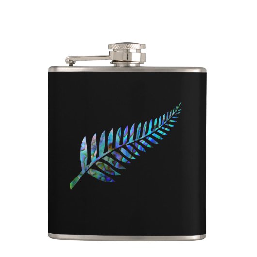 KIWI NEW ZEALAND FERN PAUA HEUPFLES (Voorkant)