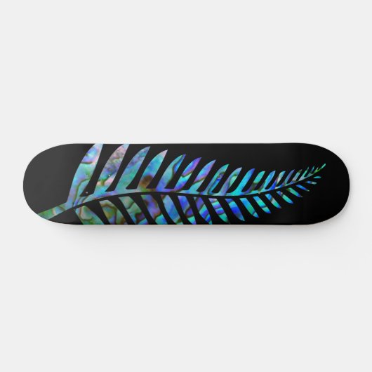 KIWI NEW ZEALAND FERN PAUA PERSOONLIJK SKATEBOARD (Horizontaal)