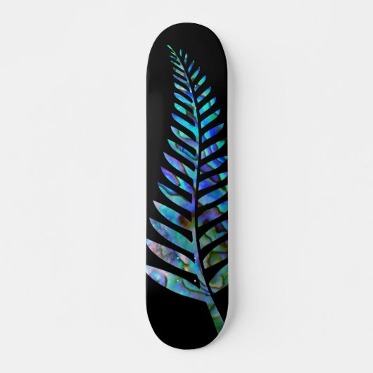 KIWI NEW ZEALAND FERN PAUA PERSOONLIJK SKATEBOARD (Voorkant)