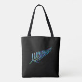 KIWI NEW ZEALAND FERN PAUA TOTE BAG (Achterkant)