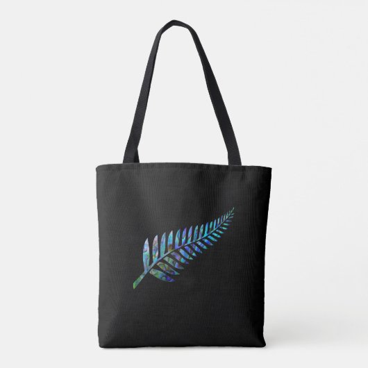 KIWI NEW ZEALAND FERN PAUA TOTE BAG (Achterkant)