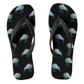 KIWI NEW ZEALAND KIWI PAUA JANDALS TEENSLIPPERS (Voetbed)